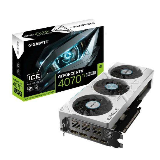 GIGABYTE NVIDIA RTX4070TI SUPER HDMI DP 256B 16GB ACTIVE GIGABYTE NVIDIA RTX4070TI SUPER HDMI DP 256B 16GB ACTIVE