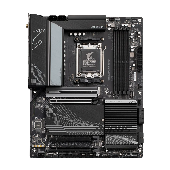 GB X670 4xDDR5 4xSATA3 RAID HDMI 3xM2 GLAN 3xPCIEx16 WiFI GB X670 4xDDR5 4xSATA3 RAID HDMI 3xM2 GLAN 3xPCIEx16 WiFI