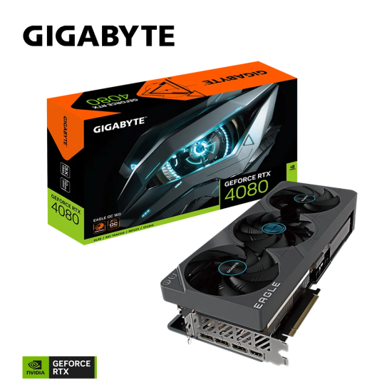 GIGABYTE NVIDIA RTX4080 HDMI DP 256B 16GB ACTIVE