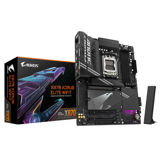GB X870 4xDDR5 4xSATA3 RAID HDMI 4xM2 GLAN 3xPCIEx16 WiFI GB X870 4xDDR5 4xSATA3 RAID HDMI 4xM2 GLAN 3xPCIEx16 WiFI