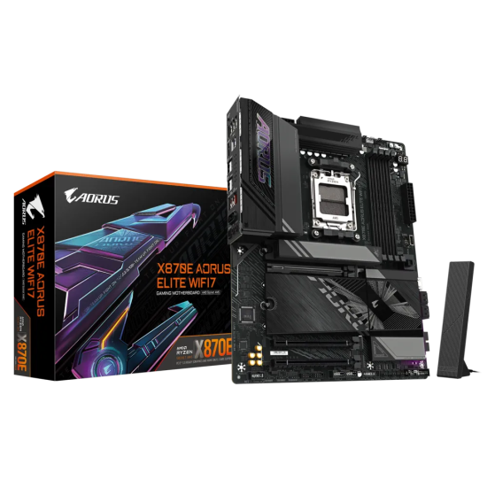 GB X870 4xDDR5 4xSATA3 RAID HDMI 4xM2 GLAN 3xPCIEx16 WiFI GB X870 4xDDR5 4xSATA3 RAID HDMI 4xM2 GLAN 3xPCIEx16 WiFI