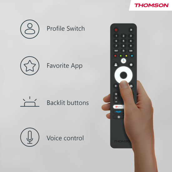 THOMSON 32 FHD 60 Hz QLED 16:9 HDMI USB HDR SMART TV
