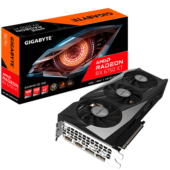 GB AMD RX6750XT HDMI DP 192B 12GB ACTIVE GB AMD RX6750XT HDMI DP 192B 12GB ACTIVE