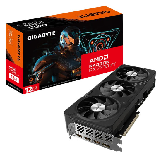 GIGABYTE AMD RX7700XT HDMI DP 192B 12GB ACTIVE GIGABYTE AMD RX7700XT HDMI DP 192B 12GB ACTIVE