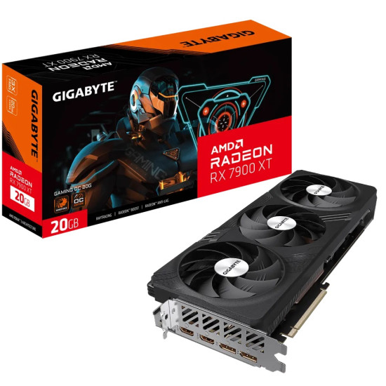 GIGABYTE AMD RX7900XT HDMI DP USB-C 320B 20GB ACTIVE