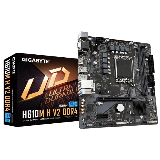 GB H610 2xDDR4 4xSATA3 HDMI VGA 1xM2 GLAN 1xPCIEx16 1xPCIEx1 GB H610 2xDDR4 4xSATA3 HDMI VGA 1xM2 GLAN 1xPCIEx16 1xPCIEx1