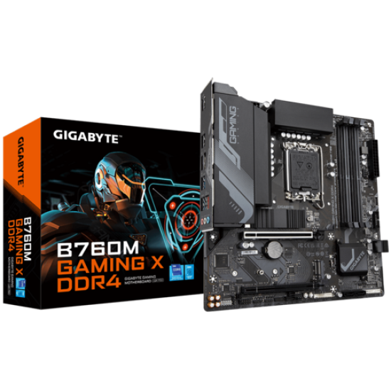 GB B760 4xDDR4 4xSATA3 RAID HDMI DP 2xM2 GLAN 2xPCIEx16 GB B760 4xDDR4 4xSATA3 RAID HDMI DP 2xM2 GLAN 2xPCIEx16
