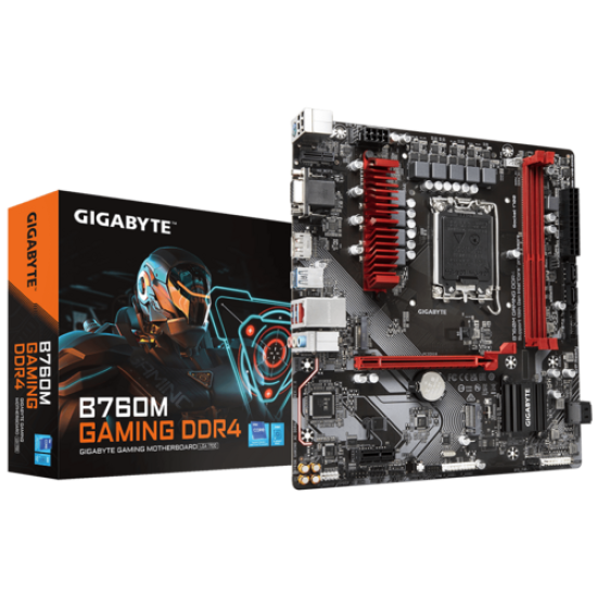 GB B760 2xDDR4 4xSATA3 RAID HDMI DP 2xM2 GLAN 2xPCIEx16 GB B760 2xDDR4 4xSATA3 RAID HDMI DP 2xM2 GLAN 2xPCIEx16