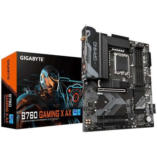 GB B760 4xDDR5 4xSATA3 RAID HDMI DP 3xM2 GLAN 3xPCIEx16 WiFi GB B760 4xDDR5 4xSATA3 RAID HDMI DP 3xM2 GLAN 3xPCIEx16 WiFi