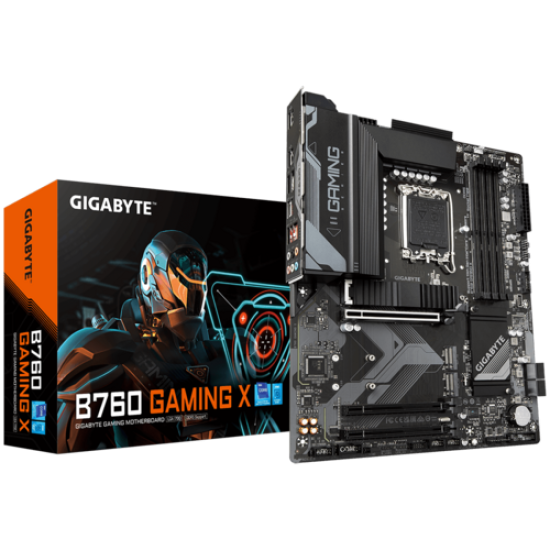 GB B760 4xDDR5 4xSATA3 RAID HDMI DP 3xM2 GLAN 3xPCIEx16 GB B760 4xDDR5 4xSATA3 RAID HDMI DP 3xM2 GLAN 3xPCIEx16