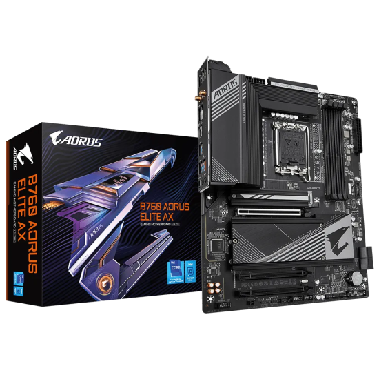 GB B760 4xDDR5 4xSATA3 RAID HDMI DP 3xM2 GLAN 3xPCIEx16 WiFi GB B760 4xDDR5 4xSATA3 RAID HDMI DP 3xM2 GLAN 3xPCIEx16 WiFi