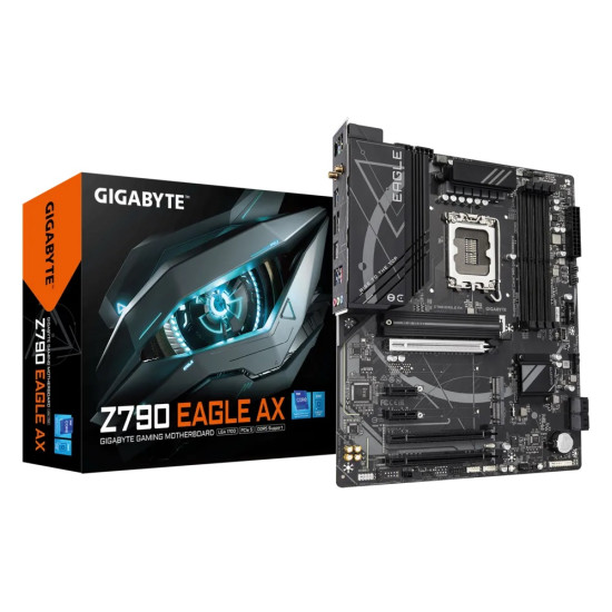 GB Z790 4xDDR5 4xSATA3 RAID HDMI DP 3xM2 GLAN 3xPCIEx16 2xPCIEx1 WiFi GB Z790 4xDDR5 4xSATA3 RAID HDMI DP 3xM2 GLAN 3xPCIEx16 2xPCIEx1 WiFi