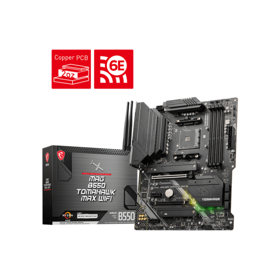 MSI B550 4xDDR4 6xSATA3 RAID HDMI DP 2xM2 GLAN 2xPCIEx16 2xPCIEx1 WiFi MSI B550 4xDDR4 6xSATA3 RAID HDMI DP 2xM2 GLAN 2xPCIEx16 2xPCIEx1 WiFi