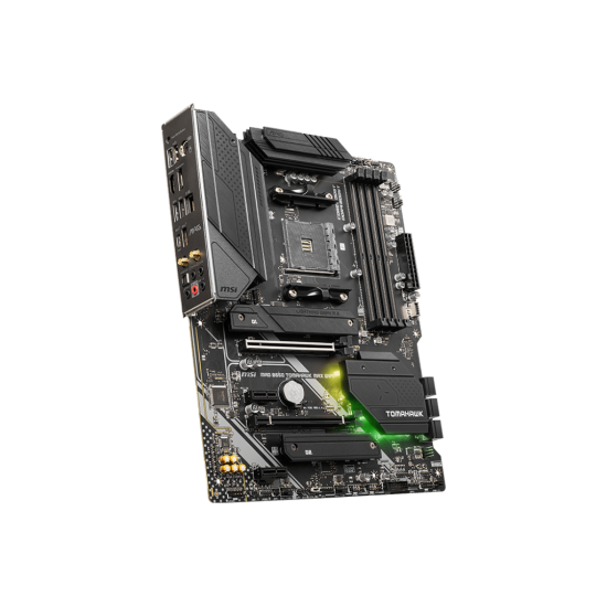 MSI B550 4xDDR4  6xSATA3  RAID HDMI DP           2xM2 GLAN        2xPCIEx16 2xPCIEx1 WiFi