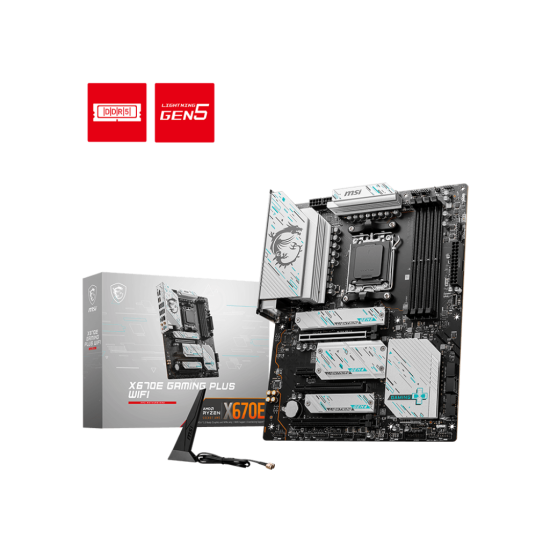 MSI X670 4xDDR5 4xSATA3 RAID HDMI DP 4xM2 GLAN 3xPCIEx16 1xPCIEx1 WiFi MSI X670 4xDDR5 4xSATA3 RAID HDMI DP 4xM2 GLAN 3xPCIEx16 1xPCIEx1 WiFi