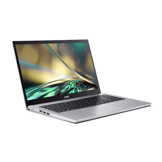 ACER ASPIRE 3 I5-12 16GB IRIS XE 512GB_SSD 15.6 FHD M2 COMBO PURE SILVER