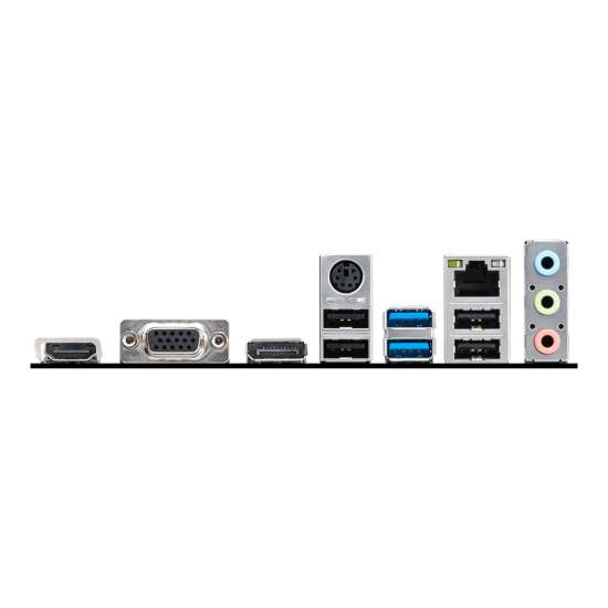 MSI H610 2xDDR4  4xSATA3            HDMI DP  VGA 1xM2 GLAN        1xPCIEx16 1xPCIEx1