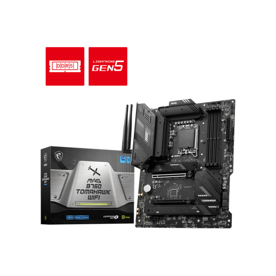 MSI B760 4xDDR5 4xSATA3 RAID HDMI DP 3xM2 GLAN 2xPCIEx16 WiFi MSI B760 4xDDR5 4xSATA3 RAID HDMI DP 3xM2 GLAN 2xPCIEx16 WiFi