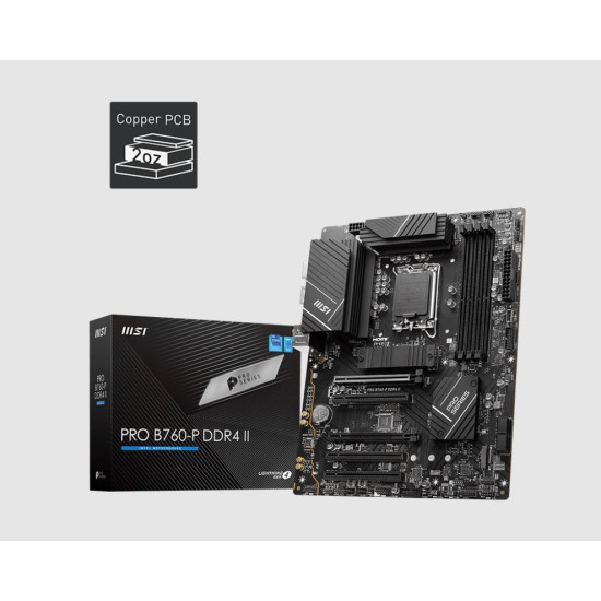 MSI B760 4xDDR5  4xSATA3 RAID HDMI DP           2xM2 1XGLAN     5xPCIEx16