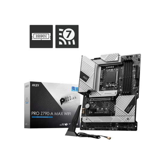 MSI Z790 4xDDR5  6xSATA3 RAID HDMI DP          4xM2 1XGLAN     3xPCIEx16 1xPCIEx1 WiFi