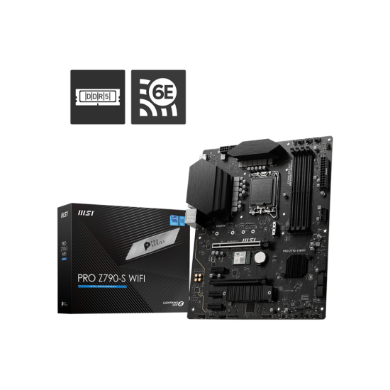 MSI Z790 4xDDR5 4xSATA3 RAID HDMI DP 2xM2 1XGLAN 2xPCIEx16 3xPCIEx1 WiFi MSI Z790 4xDDR5 4xSATA3 RAID HDMI DP 2xM2 1XGLAN 2xPCIEx16 3xPCIEx1 WiFi