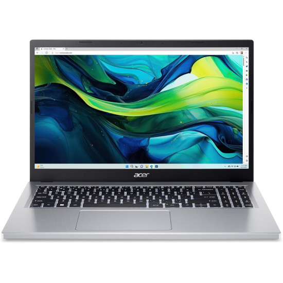 ACER ASPIRE GO15 I3-N305 16GB INT 512GB_SSD 15.6 FHD M2 COMBO PURE SILVER