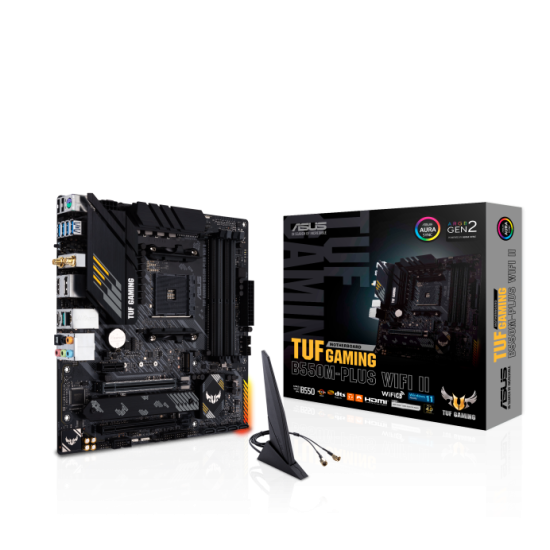 ASUS B550 4xDDR4 4xSATA3 RAID HDMI DP 2xM2 GLAN 2xPCIEx16 1xPCIEx1 WiFi ASUS B550 4xDDR4 4xSATA3 RAID HDMI DP 2xM2 GLAN 2xPCIEx16 1xPCIEx1 WiFi