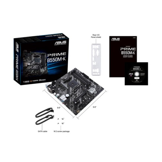 ASUS B550 4xDDR4 4xSATA3 RAID HDMI DVI VGA 2xM2 GLAN 1xPCIEx16 2xPCIEx1 ASUS B550 4xDDR4 4xSATA3 RAID HDMI DVI VGA 2xM2 GLAN 1xPCIEx16 2xPCIEx1