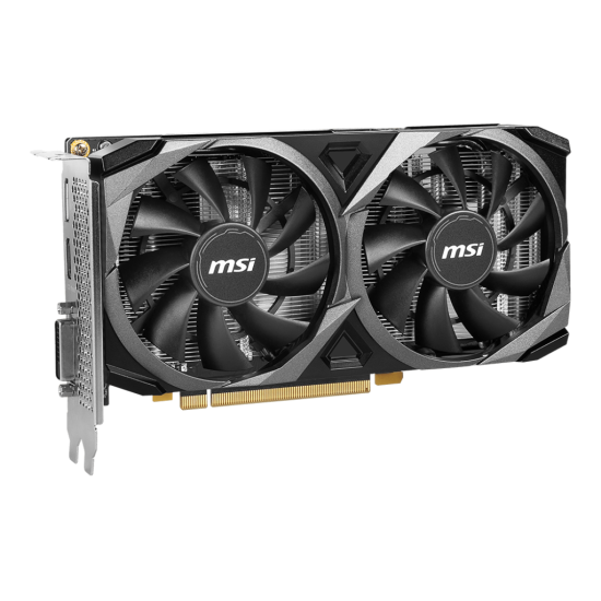 MSI NVIDIA RTX3050 HDMI DVI-D DP 128B 8GB ACTIVE