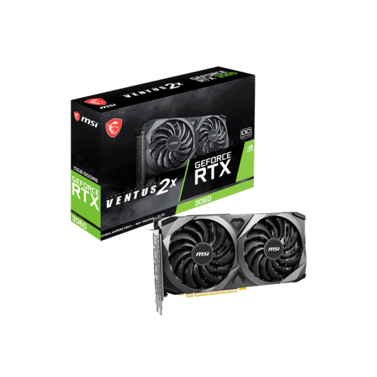 MSI NVIDIA RTX3060 HDMI DP 192B 12GB ACTIVE MSI NVIDIA RTX3060 HDMI DP 192B 12GB ACTIVE