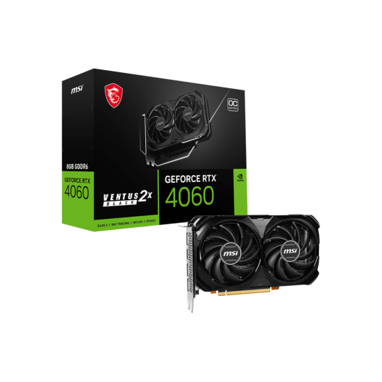 MSI NVIDIA RTX4060 HDMI DP 128B 8GB ACTIVE