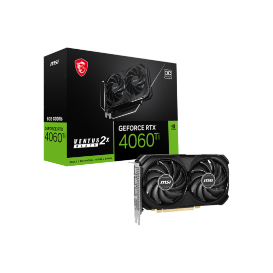 MSI NVIDIA RTX4060TI HDMI DP 128B 8GB ACTIVE MSI NVIDIA RTX4060TI HDMI DP 128B 8GB ACTIVE