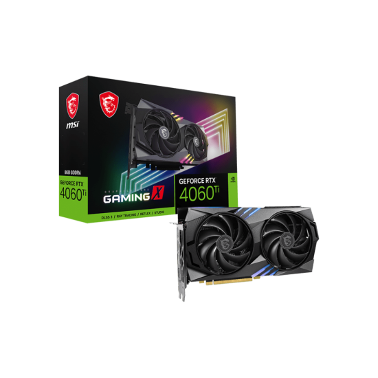 MSI NVIDIA RTX4060TI HDMI DP 128B 8GB ACTIVE MSI NVIDIA RTX4060TI HDMI DP 128B 8GB ACTIVE