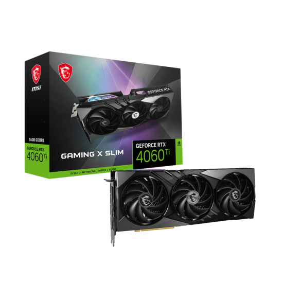 MSI NVIDIA RTX4060TI HDMI DP 128B 16GB ACTIVE MSI NVIDIA RTX4060TI HDMI DP 128B 16GB ACTIVE