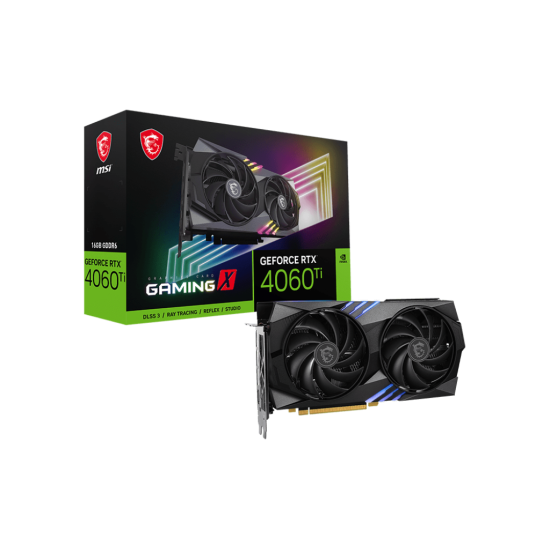 MSI NVIDIA RTX4060TI HDMI DP 128B 16GB ACTIVE MSI NVIDIA RTX4060TI HDMI DP 128B 16GB ACTIVE