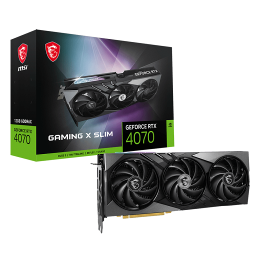 MSI NVIDIA RTX4070 HDMI DP 192B 12GB ACTIVE MSI NVIDIA RTX4070 HDMI DP 192B 12GB ACTIVE