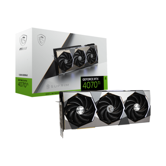 MSI NVIDIA RTX4070TI HDMI DP 192B 12GB ACTIVE MSI NVIDIA RTX4070TI HDMI DP 192B 12GB ACTIVE
