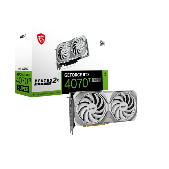 MSI NVIDIA RTX4070TI SUPER HDMI DP 256B 16GB ACTIVE MSI NVIDIA RTX4070TI SUPER HDMI DP 256B 16GB ACTIVE
