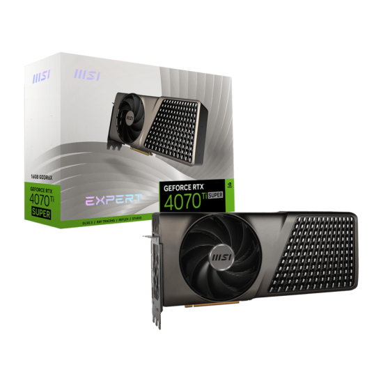 MSI NVIDIA RTX4070TI_SUPER HDMI DP 256B 16GB ACTIVE MSI NVIDIA RTX4070TI_SUPER HDMI DP 256B 16GB ACTIVE