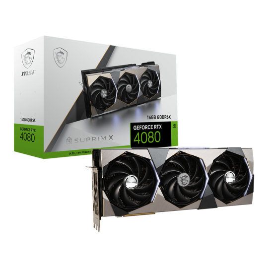 MSI NVIDIA RTX4080 HDMI DP 256B 16GB ACTIVE