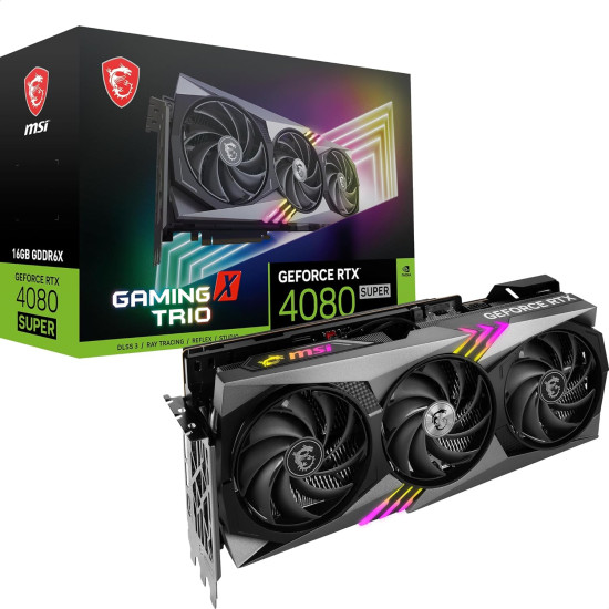 MSI NVIDIA RTX4080 SUPER HDMI DP 256B 16GB ACTIVE