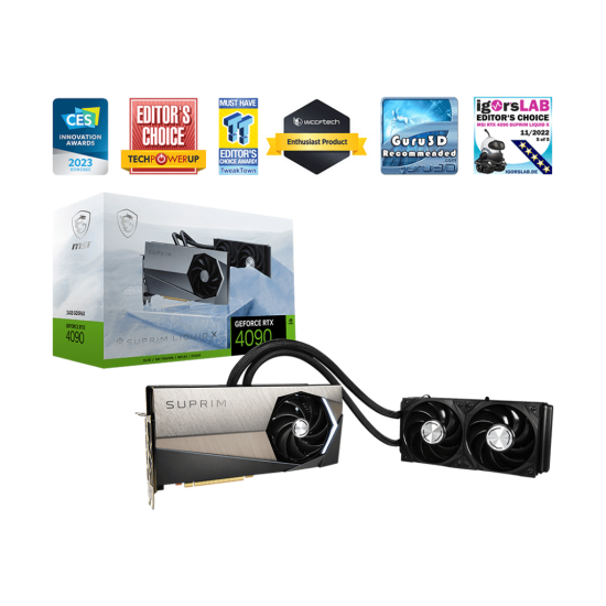 MSI NVIDIA RTX4090 HDMI DP 384B 24GB ACTIVE