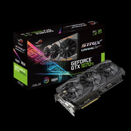 ASUS NVIDIA GTX1070TI HDMI DVI-D DP 256B 8GB ACTIVE ASUS NVIDIA GTX1070TI HDMI DVI-D DP 256B 8GB ACTIVE