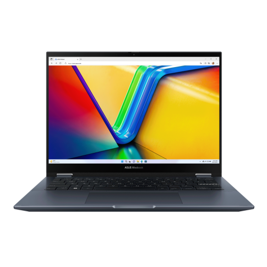 ASUS VIVOBOOK S14 FLIP - I7 12700H 16GB 1TB_SSD INT 14 2.8K OLED TOUCH WIN 11 PRO BLUE ASUS VIVOBOOK S14 FLIP - I7 12700H 16GB 1TB_SSD INT 14 2.8K OLED TOUCH WIN 11 PRO BLUE