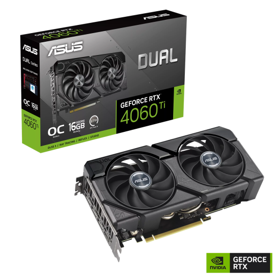 ASUS NVIDIA RTX4060TI HDMI DP 128B 16GB ACTIVE ASUS NVIDIA RTX4060TI HDMI DP 128B 16GB ACTIVE