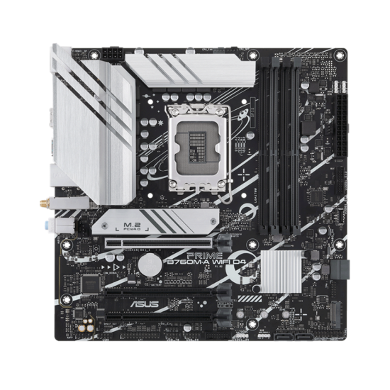 ASUS B760 4xDDR4 4xSATA3 RAID 2xHDMI DP 2xM2 GLAN 3xPCIEx16 WiFi ASUS B760 4xDDR4 4xSATA3 RAID 2xHDMI DP 2xM2 GLAN 3xPCIEx16 WiFi