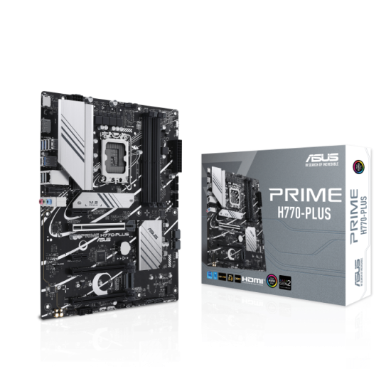 ASUS H770 4xDDR5  4xSATA3 RAID HDMI DP          3xM2 GLAN        3xPCIEx16 2xPCIEx1