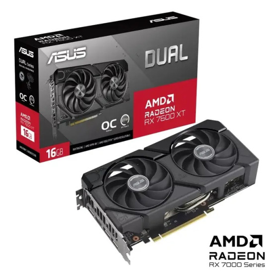 ASUS AMD RX7600XT HDMI DP 128B 16GB ACTIVE