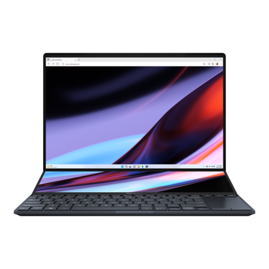 ASUS ZENBOOK PRO 14 DUO - I9 13900H 32GB 2TB_SSD RTX4060 14.5WQXGA+ OLED WIN 11 PRO BLACK