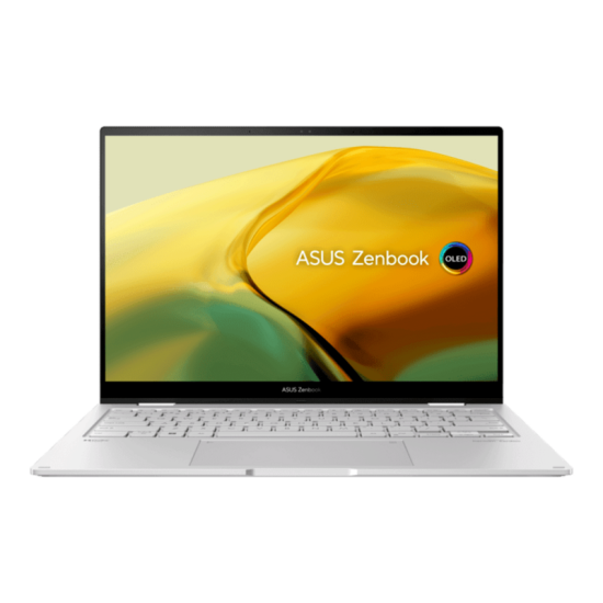 ASUS ZENBOOK 14 FLIP - I7-13 16GB 1TB_SSD INT 14 WQXGA+ TOUCH WIN11_PRO SILVER